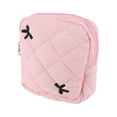 thumbnail image 1 of Unique Bargains 1 Pc Lady Portable Square Lipstick Bag for Outdoor Activities Pink Polyester, 1 of 6