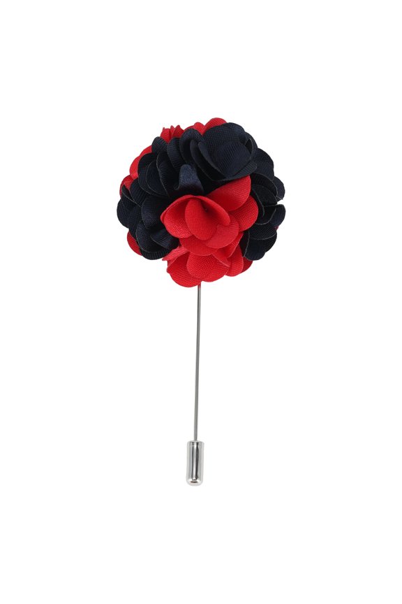 1 Pc Lapel Pin Mixed Colors Suit Pin Navy Blue Red