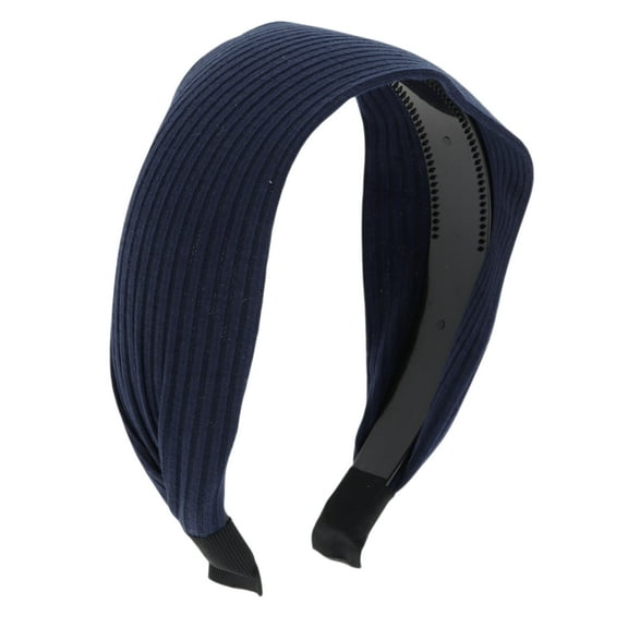 Unique Bargains 1 Pc Large Wide-side Headband 6.5"x4.33" Blue