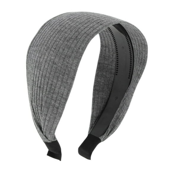 Unique Bargains 1 Pc Large Wide-side Headband 6.5"x4.33" Light Gray