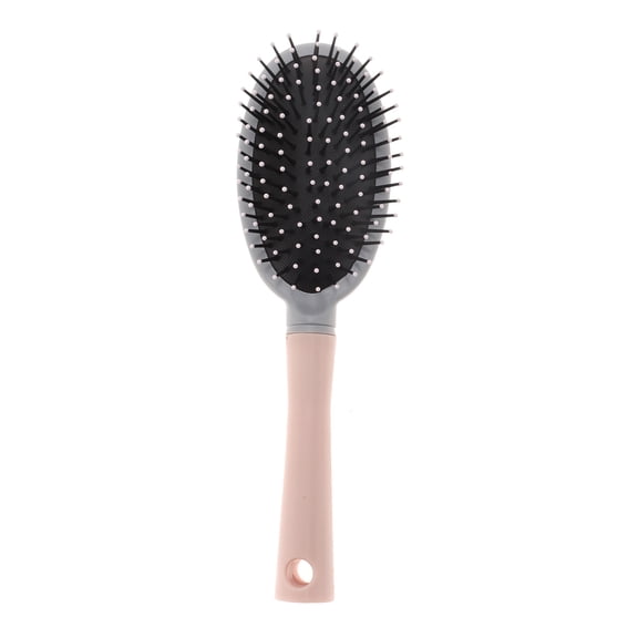 Unique Bargains 1 Pc Lightweight Airbag Hair Brush for Curly Straight Wavy Hair Plastic Pink