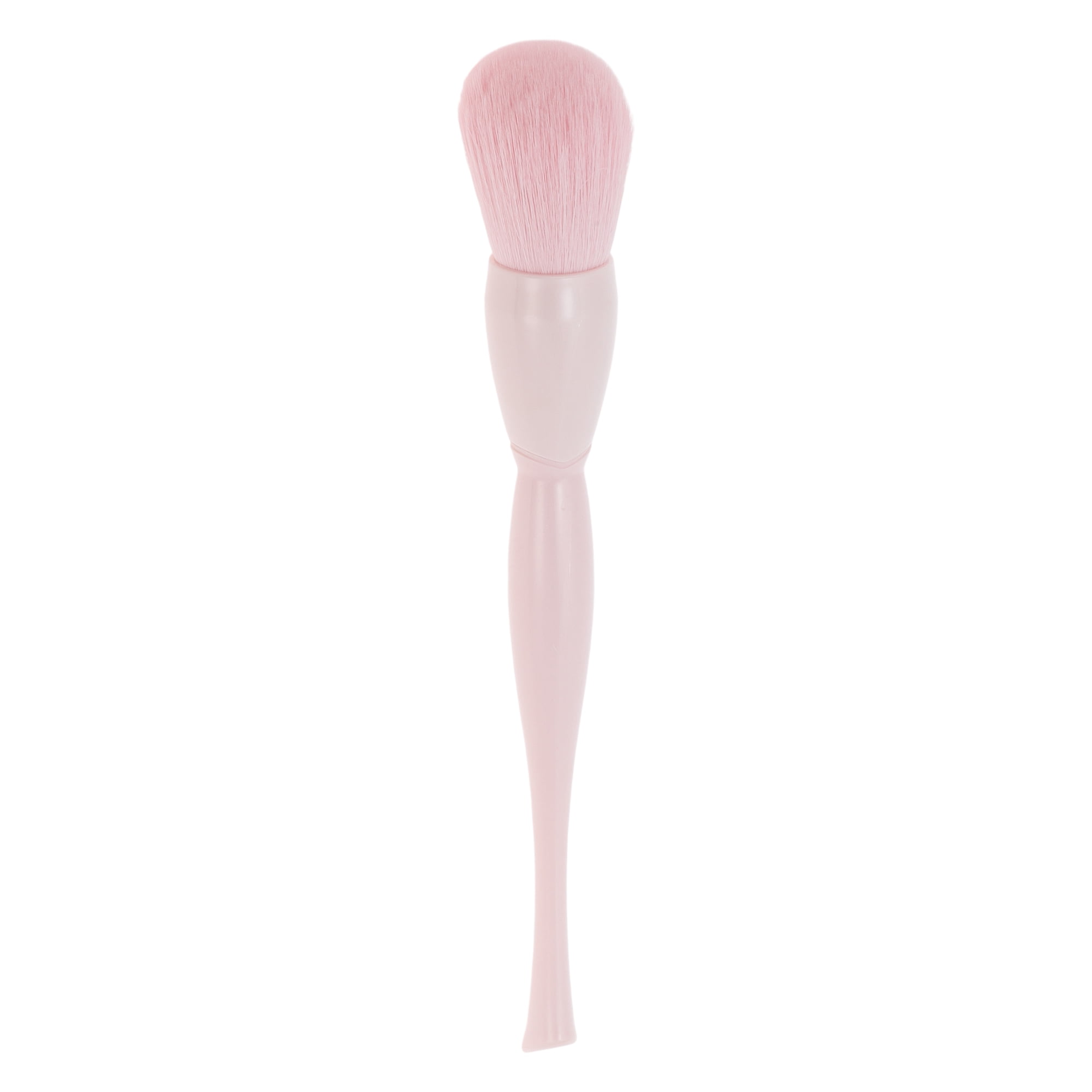 Unique Bargains 1 Pc Lightweight Blush Brush for Daily Makeup Application Light Pink