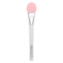 Unique Bargains 1 Pc Lightweight Double Head Facial Mask Brush Pink