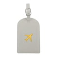 thumbnail image 1 of Unique Bargains 1 Pc Lightweight Luggage Tag for Travelling Gray Polyurethane, 1 of 5