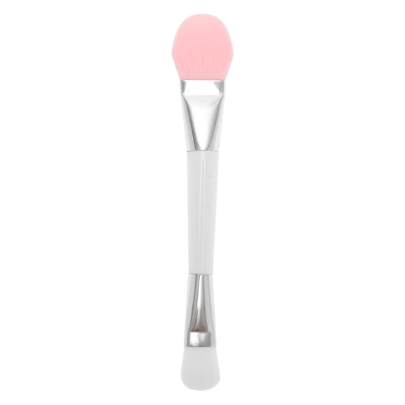 Unique Bargains 1 Pc Lightweight Tongue Shape Facial Mask Brush Pink