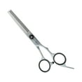 thumbnail image 1 of Unique Bargains 1 Pc Lightweight Tooth Shears Hair Cutting Scissors for Hair Styling Black, Silver Tone, 1 of 7