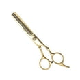 thumbnail image 1 of Unique Bargains 1 Pc Lightweight Tooth Shears Hair Cutting Scissors for Hair Styling Rose Gold Tone, 1 of 7