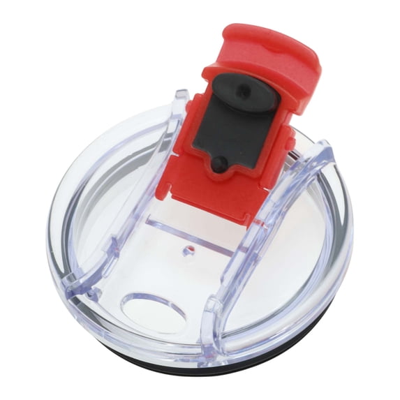 Unique Bargains 1 Pc Lightweight Tumbler Lid for Office Red Plastic