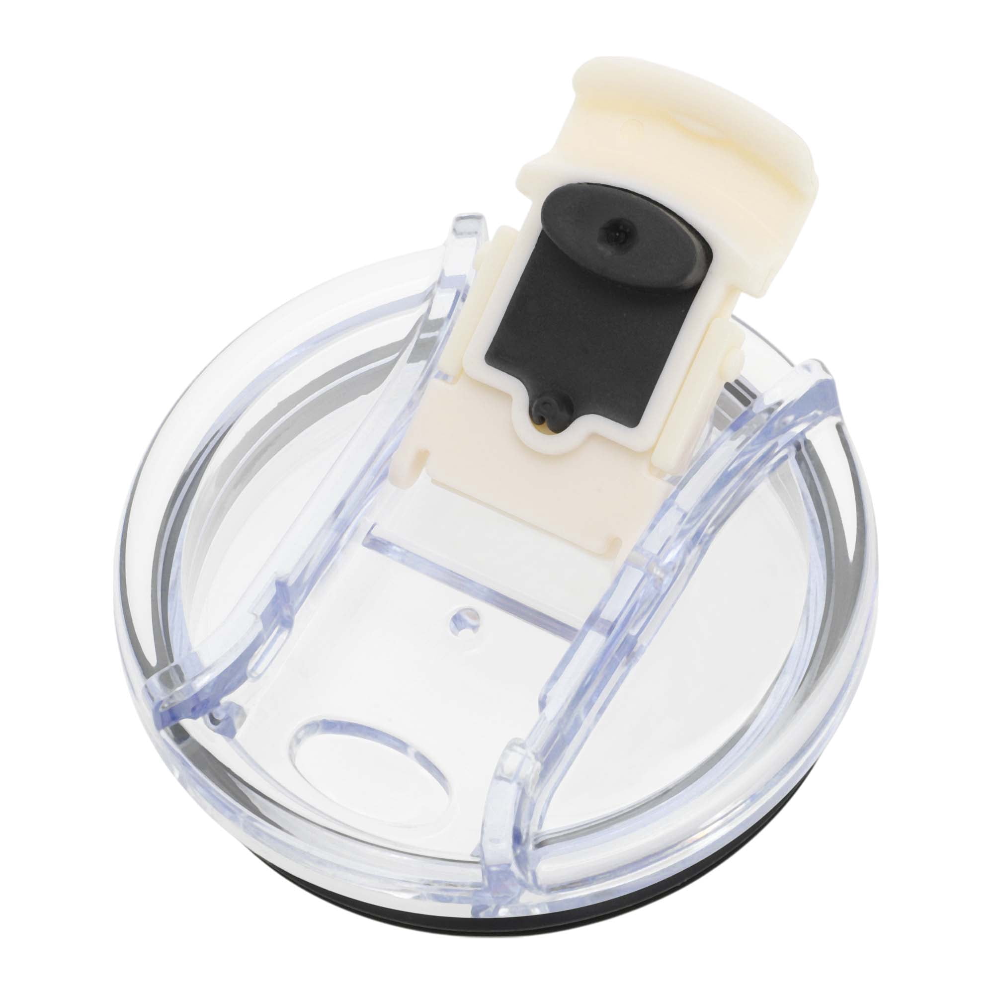 Unique Bargains 1 Pc Lightweight Tumbler Lid for Office Use Daily Activities Cream White
