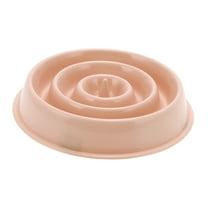 Unique Bargains 1 Pc Lightweight Waterdrops Shape Dog Water Bowl for Indoor and Outdoor Plastic Pink