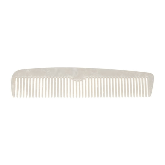 Unique Bargains 1 Pc Little Tooth Hair Comb White Acetate Sheet
