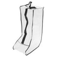 thumbnail image 1 of Unique Bargains 1 Pc Long Boots Shoes Dust Cover Dustproof Shoes Dust Protection Bag White Black, 1 of 5