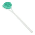 thumbnail image 1 of Unique Bargains 1 Pc Long Handle Bath Brush Back Scrubber for Bathroom 15.35" Length Green, 1 of 6