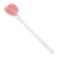 thumbnail image 1 of Unique Bargains 1 Pc Long Handle Bath Brush Back Scrubber for Bathroom 15.35" Length Pink, 1 of 6