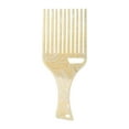 thumbnail image 1 of Unique Bargains 1 Pc Long Handle Hair Insert Comb Yellow Acetate Sheet, 1 of 6