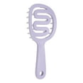 thumbnail image 1 of Unique Bargains 1 Pc Long Handle Hollow Hair Shampoo Brush for Head Massage 7.09"x3.15"x0.87" Purple, 1 of 6