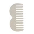thumbnail image 1 of Unique Bargains 1 Pc M-shaped Marble Wide Tooth Comb Colorful White Acetate Sheet, 1 of 5