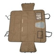 thumbnail image 1 of Unique Bargains 1 Pc Magic Tapes Car Seat Cover with Safety Belts Hanging Ropes for Pet Brown, 1 of 6