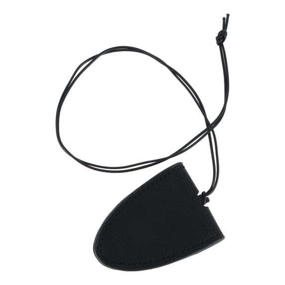 Unique Bargains 1 Pc Magnetic Glasses Clip Portable Neck Hanging Sunglasses Strap Holder Black