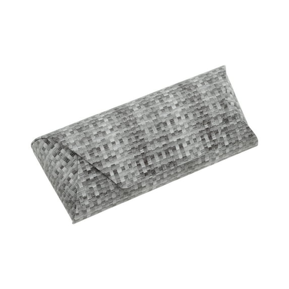 Unique Bargains 1 Pc Magnetic Vintage EyeGlasses Case Durable Eyeglasses Storage Gray