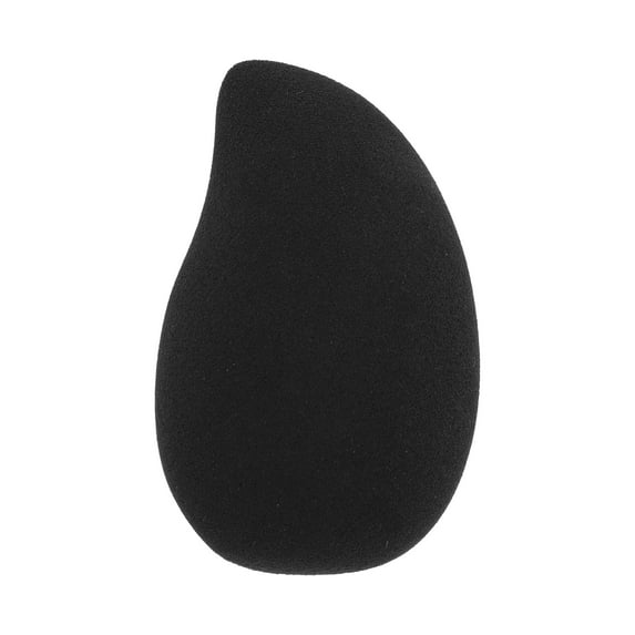 Unique Bargains 1 Pc Mango Face Makeup Sponge for Bedrooms Black Hydrophilic Polyurethane