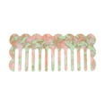 thumbnail image 1 of Unique Bargains 1 Pc Marble Pattern Hair Comb Acetate Sheet Pink, Green, 1 of 5
