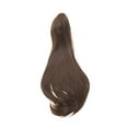 thumbnail image 1 of Unique Bargains 1 Pc Medium Length Ponytail Wig Hair Clips for Hair Extension 17.72" Length Brown Yellow, 1 of 6