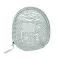 thumbnail image 1 of Unique Bargains 1 Pc Mesh Hand-held Sundries Makeup Bag Gray 4.92in, 1 of 5