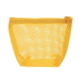 thumbnail image 1 of Unique Bargains 1 Pc Mesh Lipstick Makeup Bag Yellow Polyester, 1 of 6