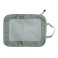 thumbnail image 1 of Unique Bargains 1 Pc Mesh Packing Cube for Luggage 7.87"x4.72"x11.02" Gray, 1 of 6