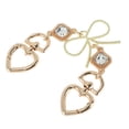 thumbnail image 1 of Unique Bargains 1 Pc Metal Buckle Handbag Strap Gold Tone Clear Metal, 1 of 5