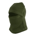 thumbnail image 1 of Unique Bargains 1 Pc Multi-function Face Mask Polar Fleece Balaclava for Cycling Dark Green, 1 of 6