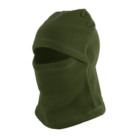 Unique Bargains 1 Pc Multi-function Face Mask Polar Fleece Balaclava for Cycling Dark Green