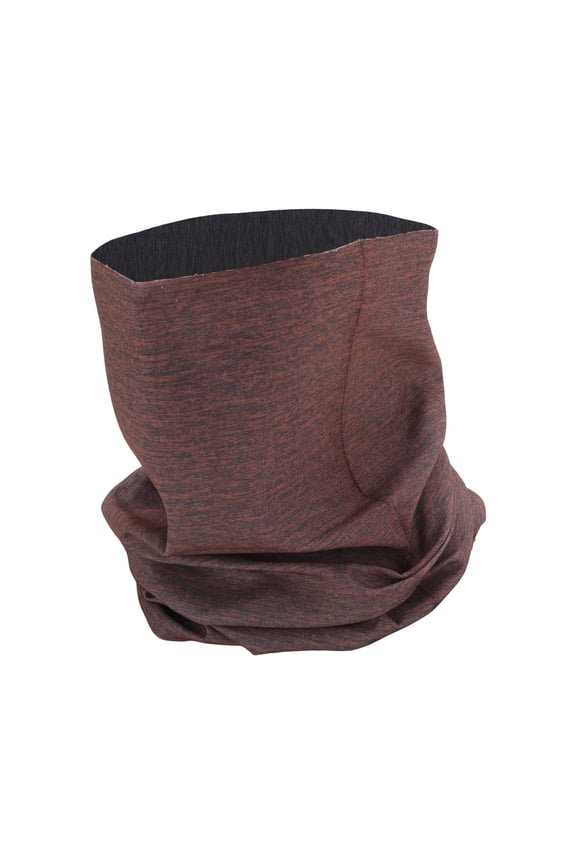 1 Pc Multi-function Face Scarf Mask Face Mask for Outdoor Cycling Deep Brown