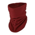 thumbnail image 1 of Unique Bargains 1 Pc Multi-function Neck Warmers Cold-proof Face Mask for Cycling Wine Red, 1 of 6
