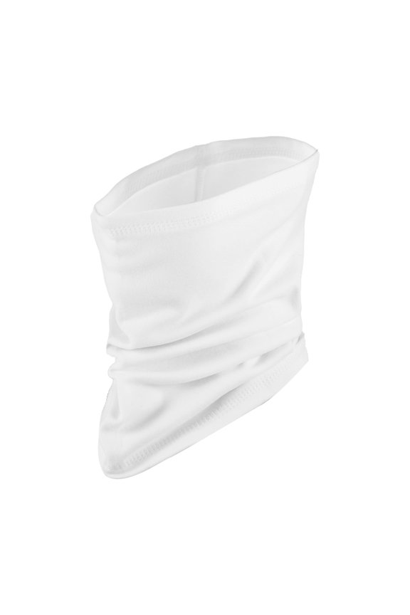 1 Pc Multi-function Neck Warmers Windproof Face Mask for Cycling White