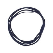 Unique Bargains 1 Pc Multi-loop Knotting Hair Rope Hair Scrunchies for Women for Girls Navy Blue
