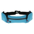 thumbnail image 1 of Unique Bargains 1 Pc Multifunctional Running Belt Zipper Sports Waist Bag for Sports Phone Keys Light Blue, 1 of 6