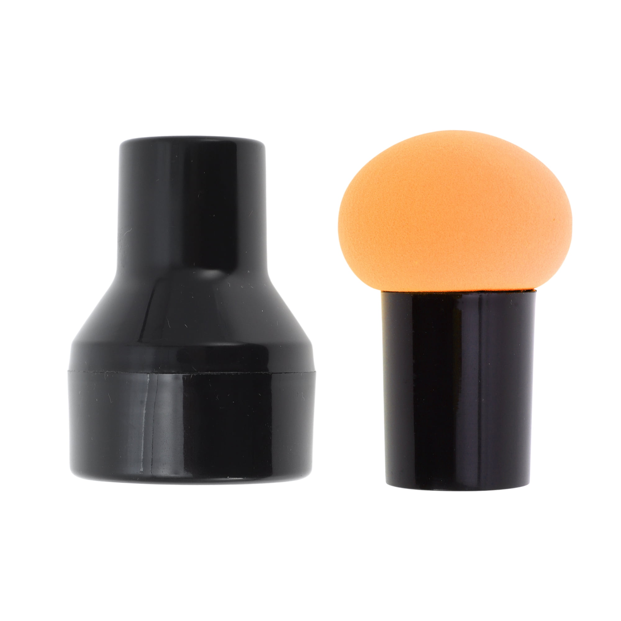 Unique Bargains 1 Pc Mushroom Head Puff for Travel Makeup Application Orange