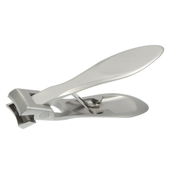 Unique Bargains 1 Pc Nail Clippers Portable Nail Clipper Kit for Thick Nails Silver Tone Stainless Steel