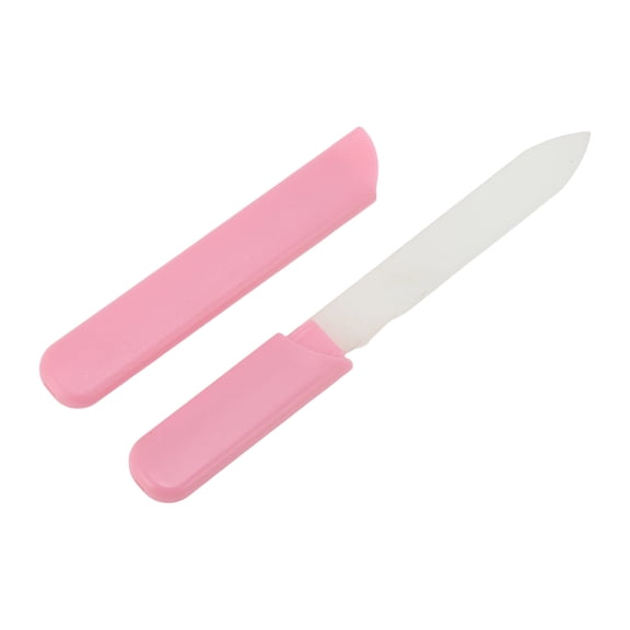 Unique Bargains 1 Pc Nail File Durable Manicure Tool Pink