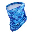 thumbnail image 1 of Unique Bargains 1 Pc Neck Gaiter Ice Silk Camouflage Scarf Mask Bandana Blue, 1 of 5
