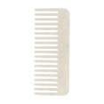 thumbnail image 1 of Unique Bargains 1 Pc Nineteen-tooth Rectangular Hair Comb White Acetate Sheet, 1 of 6