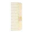 thumbnail image 1 of Unique Bargains 1 Pc Nineteen-tooth Rectangular Hair Comb Yellow Acetate Sheet, 1 of 6