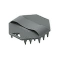 thumbnail image 1 of Unique Bargains 1 Pc Octagonal Hair Shampoo Brush for Head Massage 3.54"x0.83" Gray, 1 of 6