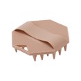 thumbnail image 1 of Unique Bargains 1 Pc Octagonal Hair Shampoo Brush for Head Massage 3.54"x0.83" Skin Color, 1 of 6
