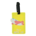thumbnail image 1 of Unique Bargains 1 Pc Outcrop Aircraft Luggage Tag for Travelling Yellow, 1 of 5