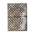 thumbnail image 1 of Unique Bargains 1 Pc Passport Holder Durable Woven Plaid Document Holder for Travel Brown, 1 of 5
