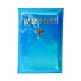 thumbnail image 1 of Unique Bargains 1 Pc Passport Holder Glossy Passport Sleeve Lake Blue, 1 of 5