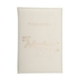 thumbnail image 1 of Unique Bargains 1 Pc Passport Holder Letters Design Passport Sleeve Beige, 1 of 5